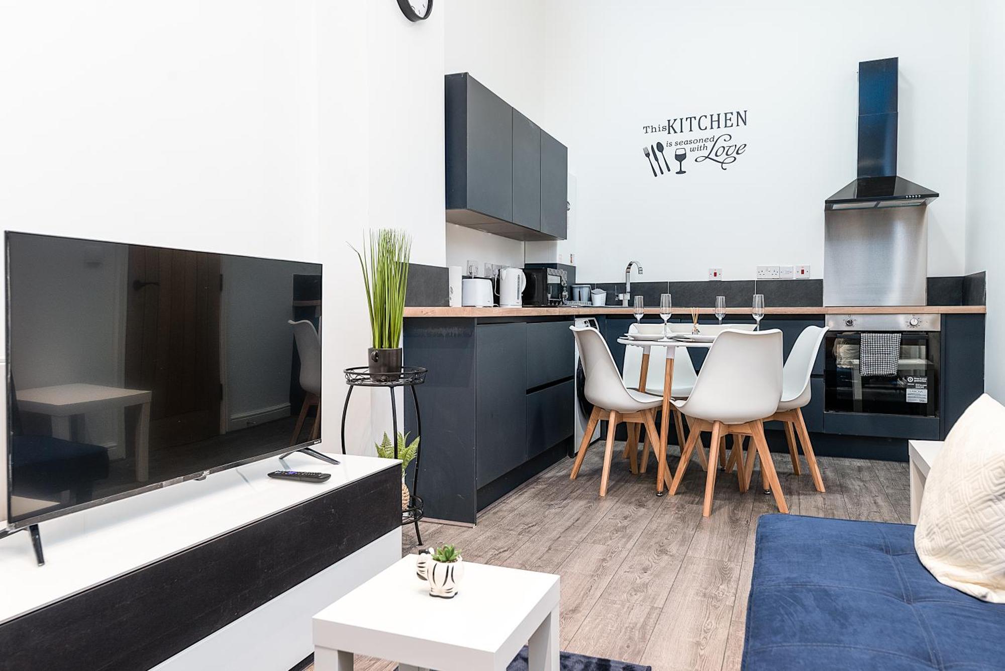 Deluxe 2 Bedroom Apartment In City Centre Nottingham Bagian luar foto
